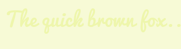 Image with Font Color EEF6AC and Background Color F7FAD6